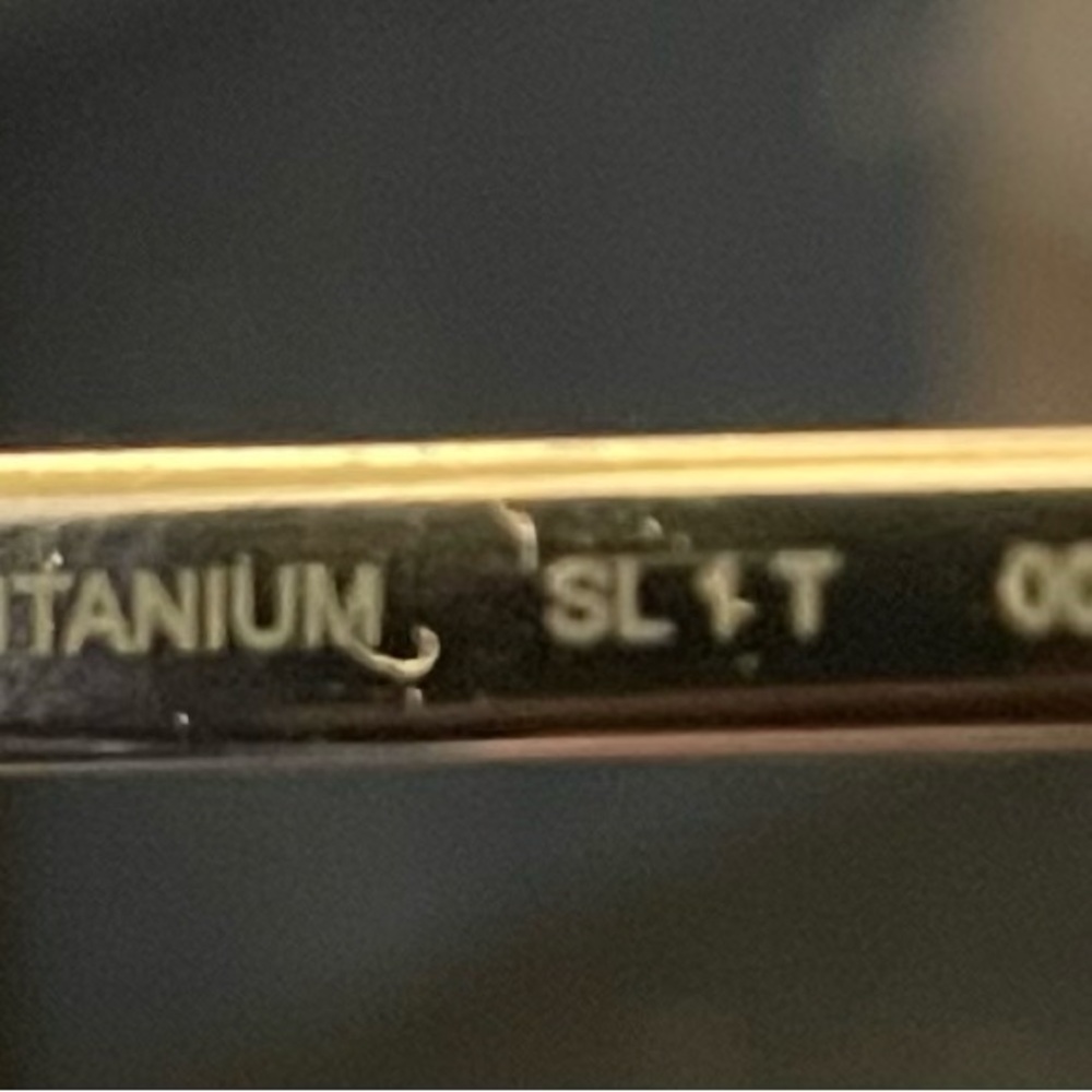 Yves Saint Laurent Black and Silver Frame - Picture 5 of 7